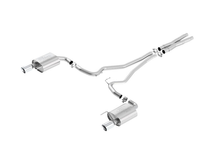 Originale Ford Mustang Sistema di scarico sportivo in acciaio inox