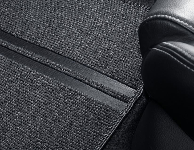 Tappetini Auto Per Focus 2016 - 4 Pezzi In Moquette Antiodore E Impermeabili, Fissaggi Inclusi