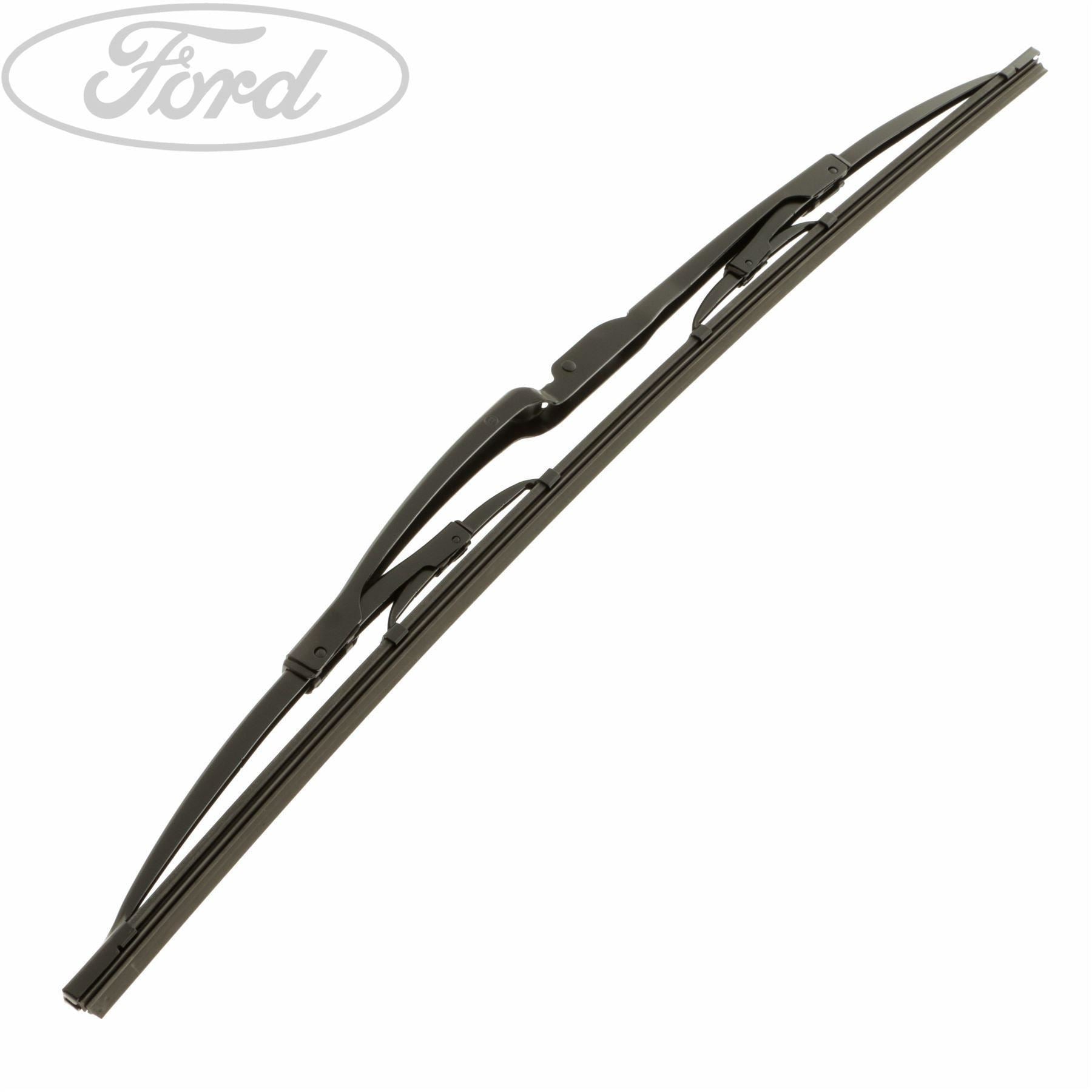 Coppia Spazzole Tergicristallo In Ferro Compatibili Con Ford Transit 08/1991 - 08/2000 - Attacco Rapido A U