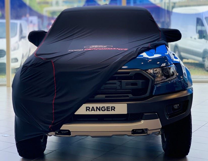 Originale Ford Ranger Copertura protettiva Premium nera con rivestimento rosso