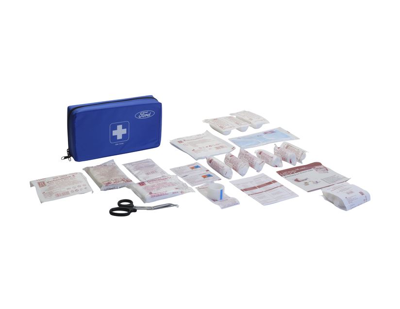 Kit pronto soccorso Sacca morbida, blu - 2311396