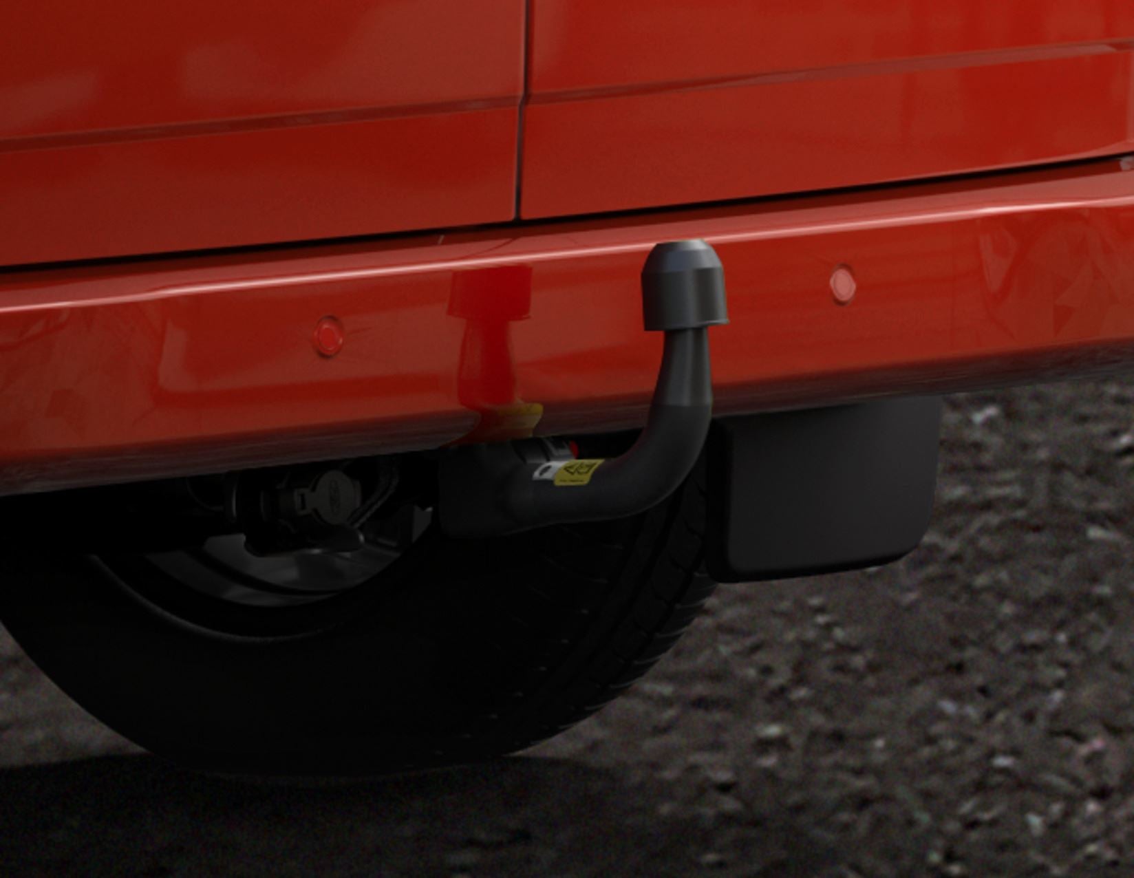 Gancio di traino Ford Transit Custom (2012-2023) + kit 13 poli