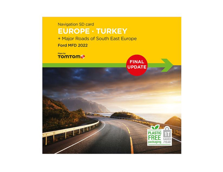 TomTom* Aggiornamento mappe per sistema navigazione Ford MFD