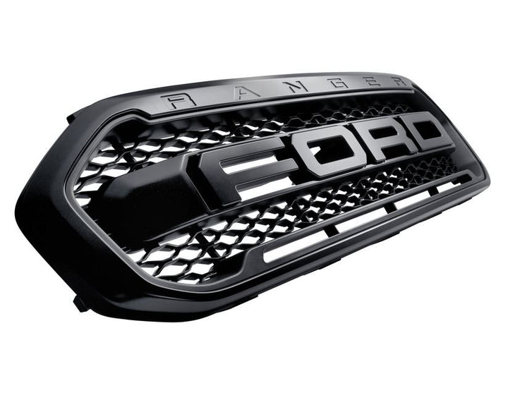 Ranger Griglia radiatore nera, con scritta Ford 02/2019 –