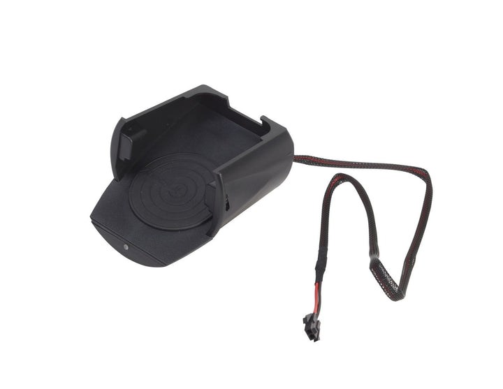 ACV* CARICABATTERIE UNIVERSALE INBAY A FORMA DI TAZZA PER SMARTPHONE COMPATIBILI QI, COLORE NERO