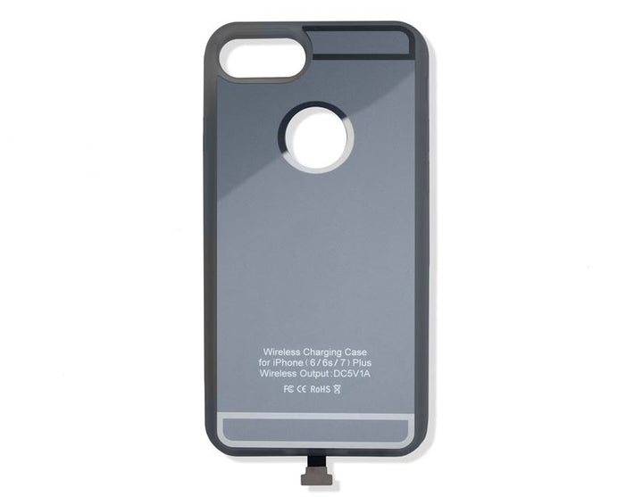 ACV* Custodia con funzione di ricarica wirless integrata per IPhone® 6/6S/7, argento