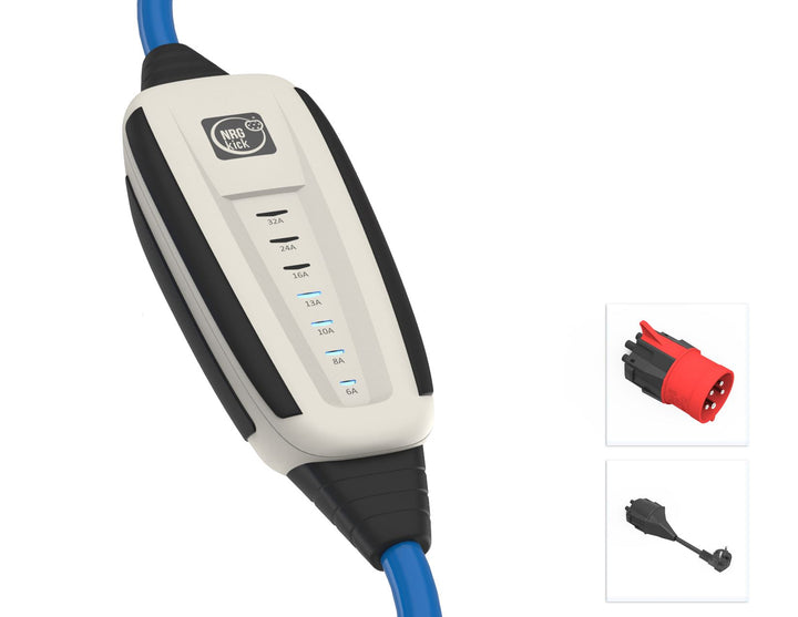 DiniTech* Wallbox Mobile NRGkick kit standard per tutti i tipi di veicoli elettrici