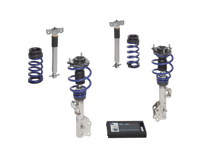 Originale Ford Mustang Kit di sospensione coilover In acciaio inox con molle verniciate a polvere in colore blu Ford Performance
