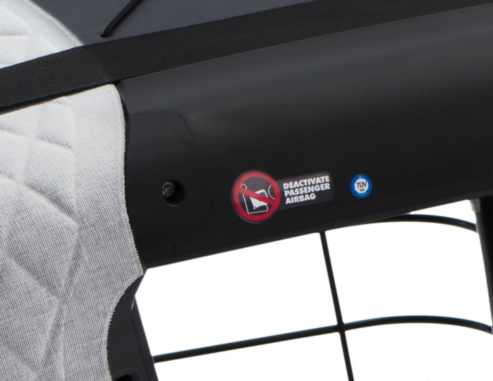 4PETS®* BOX DA TRASPORTO CAREE PER CANI E GATTI, DA FISSARE SALDAMENTE SU QUALSIASI SEDILE PASSEGGERI, COOL GREY