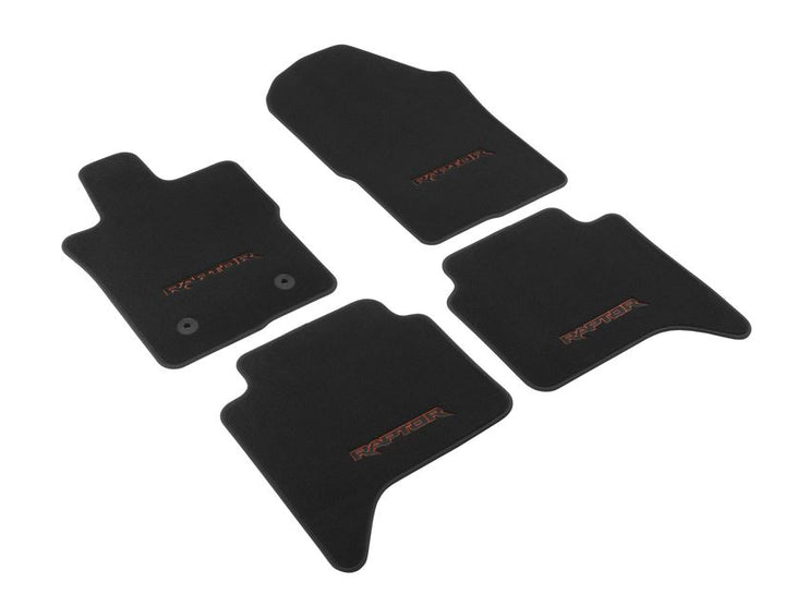 RANGER TAPPETINI, MOQUETTE STANDARD ANTERIORI E POSTERIORI, NERO 2022-