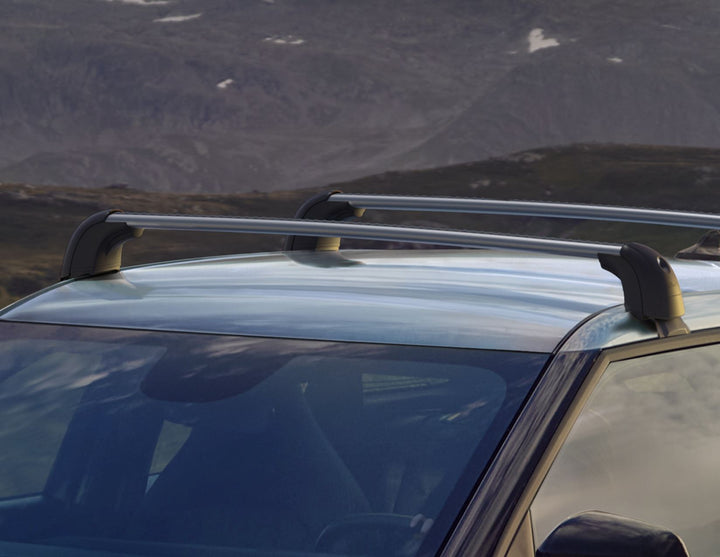 Barre Portatutto In Alluminio ACE-1 Per Ford Explorer 2020-2024 - Set Da 2 Barre Grigie