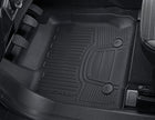 ECOSPORT TAPPETINI IN GOMMA IN STILE VASSOIO CON BORDI RIALZATI, ANTERIORE, NERO 2017-