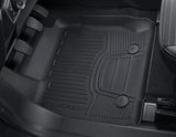 ECOSPORT TAPPETINI IN GOMMA IN STILE VASSOIO CON BORDI RIALZATI, ANTERIORE, NERO 2017-