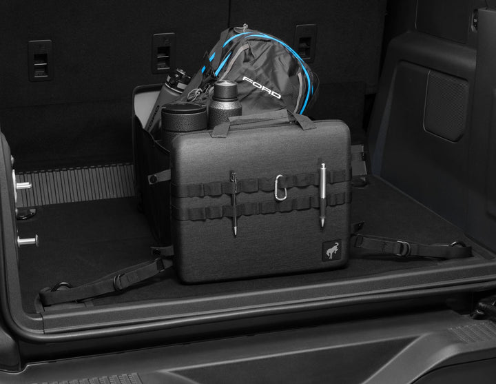 Originale Ford Bronco Organizer per bagagliaio e organizer per aletta parasole