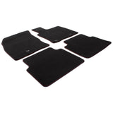 Tappetini in velluto anteriori e posteriori Ford Kuga 2020+ cuciture rosse