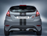 Fiesta 11/2012-06/2017 herpa print* Strisce da gara Over-the-top,nero opaco