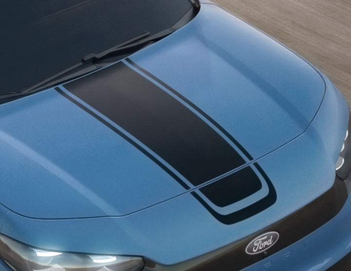 Originale Ford All-Electric Capri® dal 10/2024 Strisce da gara over-the-top