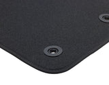 TAPPETINI PREMIUM IN VELLUTO ANTERIORI, NERO