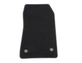 TAPPETINI, MOQUETTE STANDARD ANTERIORI, NERO
