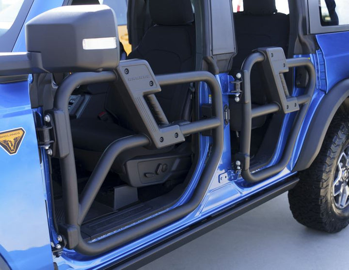 Tasche Portaoggetti Per Porte Anteriore Ford Bronco 2021-2024: Organizer In Acciaio, 1 Paio - 3