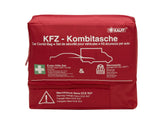 Kalff* Pacchetto di sicurezza borsa in nylon rosso,