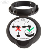 TRANSIT TOURNEO COURIER COPERTURA BULLONE DI FERMO DELLA RUOTA DI SCORTA