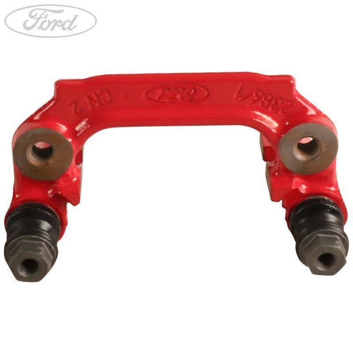 Supporto pinza freno posteriore rosso orig. Ford Fiesta Fusion dal 2013 1539676