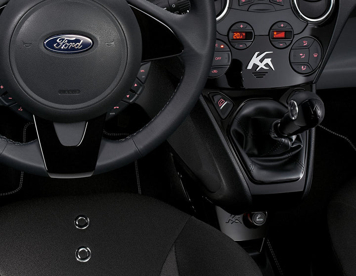 Originale Ford Ka 09/2008-05/2016 Rete portaoggetti per consolle centrale nero
