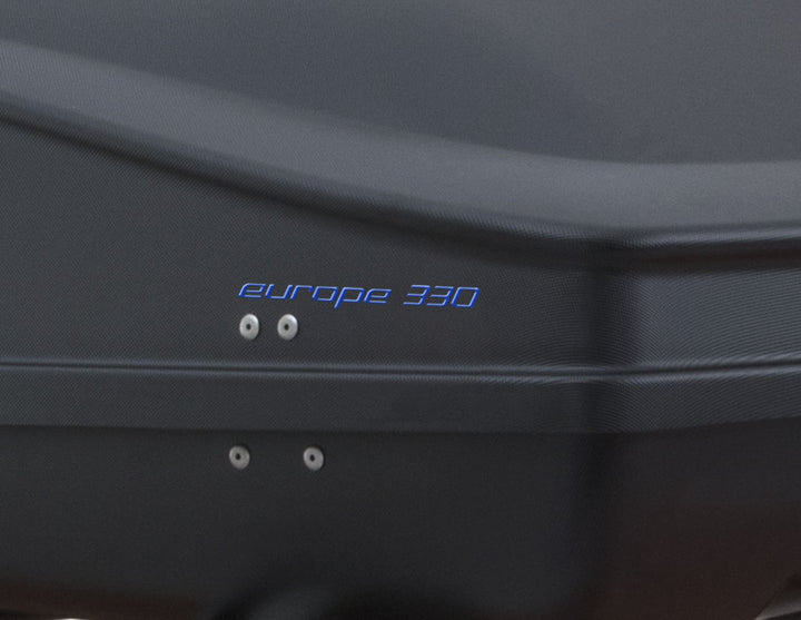 G3* Box da tetto Elegance Europe 330,nero opaco goffrato