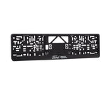 Originale Ford Portatarga Ford nero