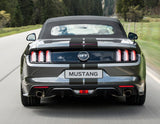 Originale Ford Mustang 03/2018-03/2023 Strisce da gara Over-the-top,nero opaco