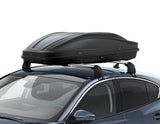 G3* BOX DA TETTO ELEGANCE EUROPE 390, NERO OPACO GOFFRATO