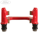 Supporto pinza freno posteriore rosso orig. Ford Fiesta Fusion dal 2013 1539676
