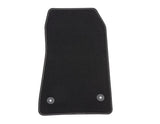 TAPPETINI, MOQUETTE STANDARD ANTERIORI, NERO