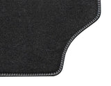 TAPPETINI, MOQUETTE STANDARD POSTERIORE, NERO