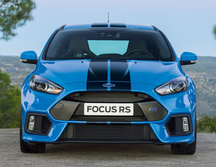 Ford Focus 09/2014-03/2018 herpa print* Strisce da gara Over-the-top,nero lucido