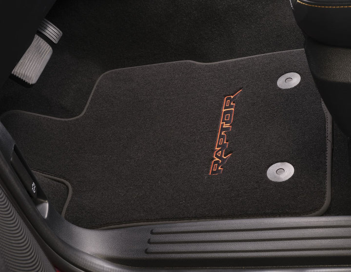 RANGER TAPPETINI, MOQUETTE STANDARD ANTERIORI E POSTERIORI, NERO 2022-