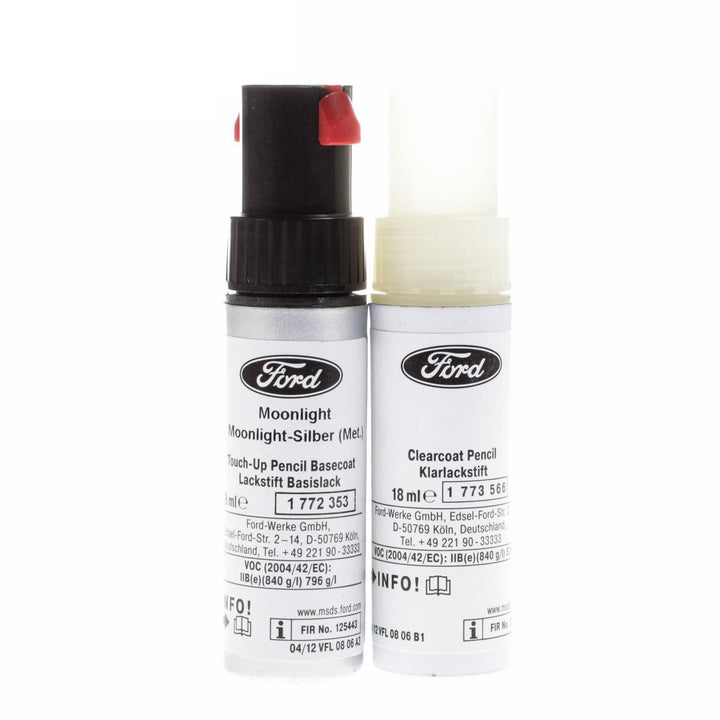 Penne ritocco carrozzeria Ford 9ml in Argento Chiaro di Luna Met. 2600478 (codice colore: 9QGCWWA)