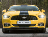 Mustang 03/2018-03/2023 herpa print* Strisce da gara over-the-top,nero lucido