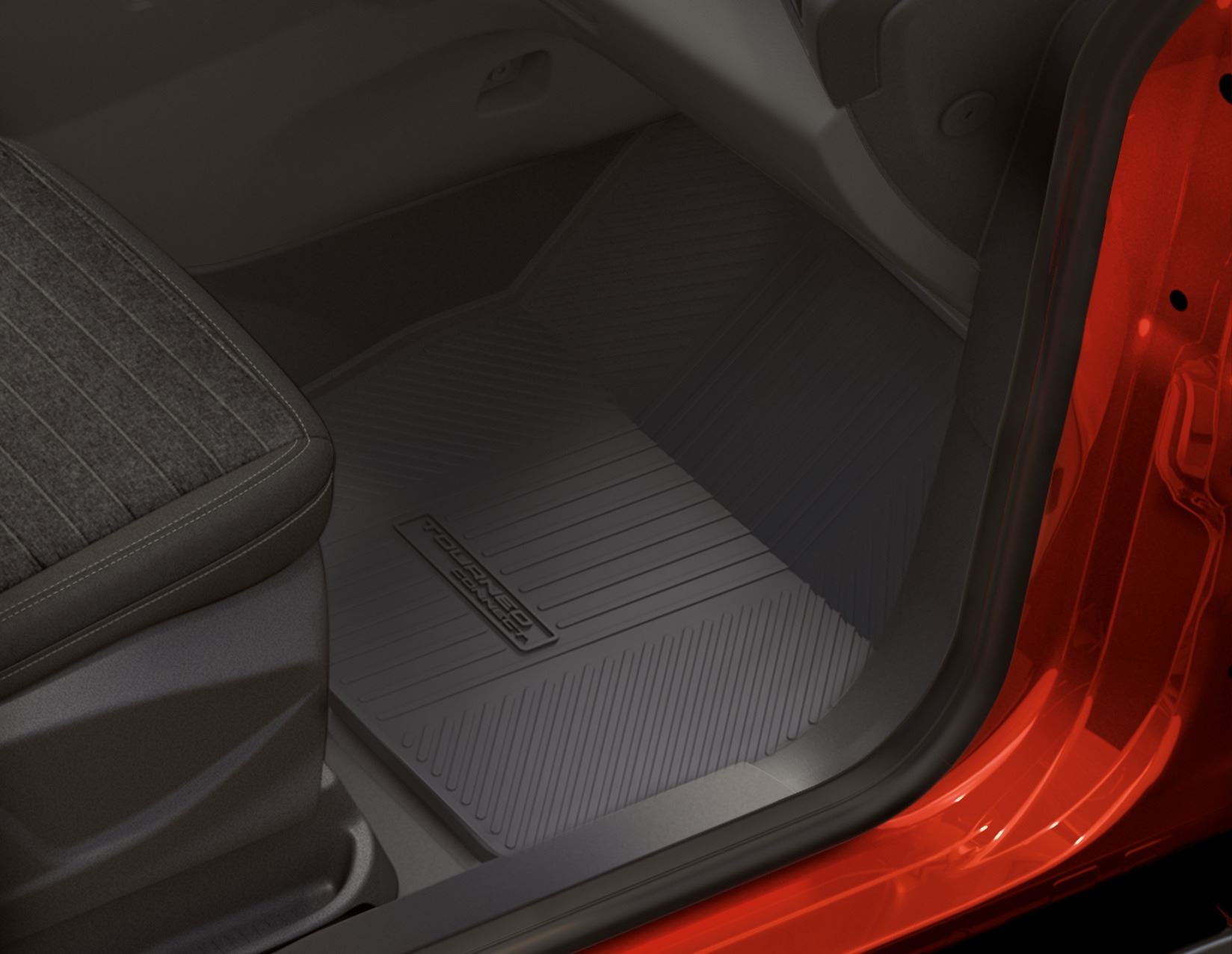 MOTOS Tappetini In Gomma Per Ford Tourneo Connect III Dal 2022, Antiscivolo E Universali, 3 Cm Bordo Rialzato, Resistenti Al Caldo E Freddo Estremi, Facili Da Pulire