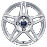 Originale Ford KA+ dal 06/2016 Cerchi in lega 15" a 5 x 2 razze,Silver