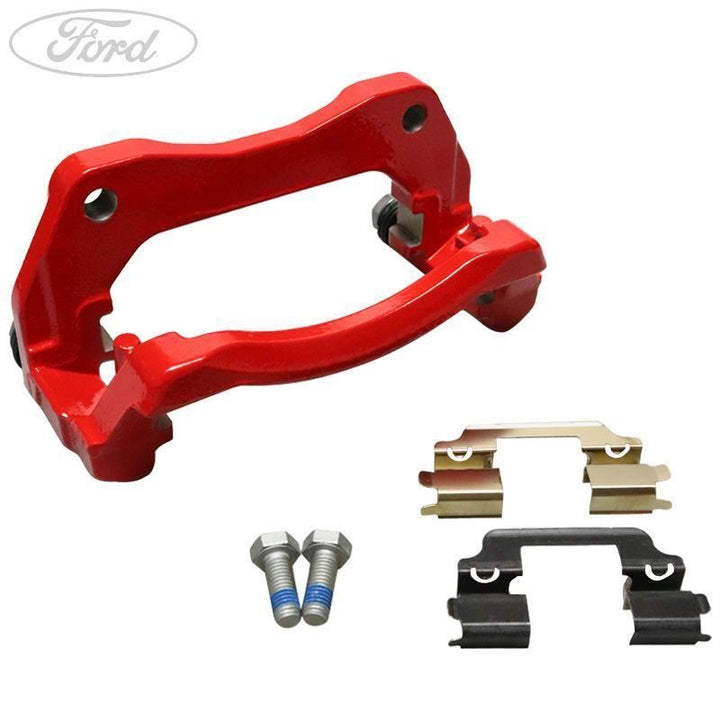 Supporto pinza freno originale Ford Fiesta 2013-2019, rosso 1858137