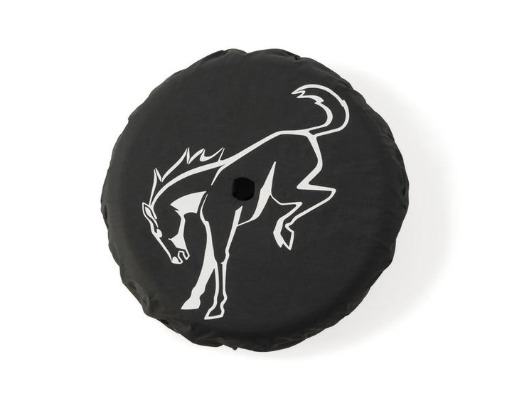 Originale Ford Bronco Copertura ruota di scorta nera con logo Bronco bianco