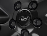 Coprimozzo centrale in lega 54 mm Fiesta Focus Kuga nero, singolo