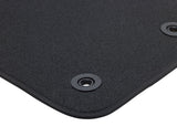 TAPPETINI PREMIUM IN VELLUTO ANTERIORI, NERO