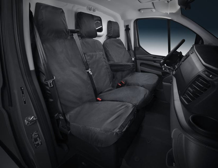 Ford Transit Custom® HDD* Coprisedile per sedile doppio passeggero,nero