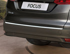 Originale Ford Focus Protezione carico paraurti posteriore stile acciaio inossidabile in 3D