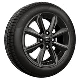 Cerchio in Lega 16 Pollici Panther Black a 5 Razze a Y Originale Ford Ka