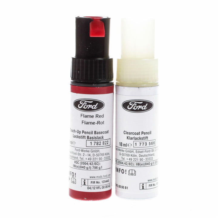 Penne ritocco carrozzeria Ford 9ml in Rosso Fiamma 2600450 (codice colore: DR4AWWA)