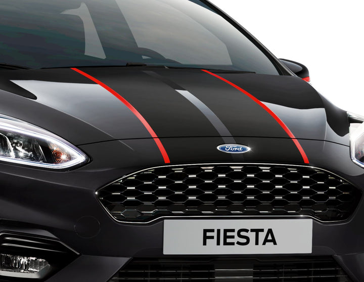 Originale Ford Fiesta dal 07/2017 Strisce decorative per cofano